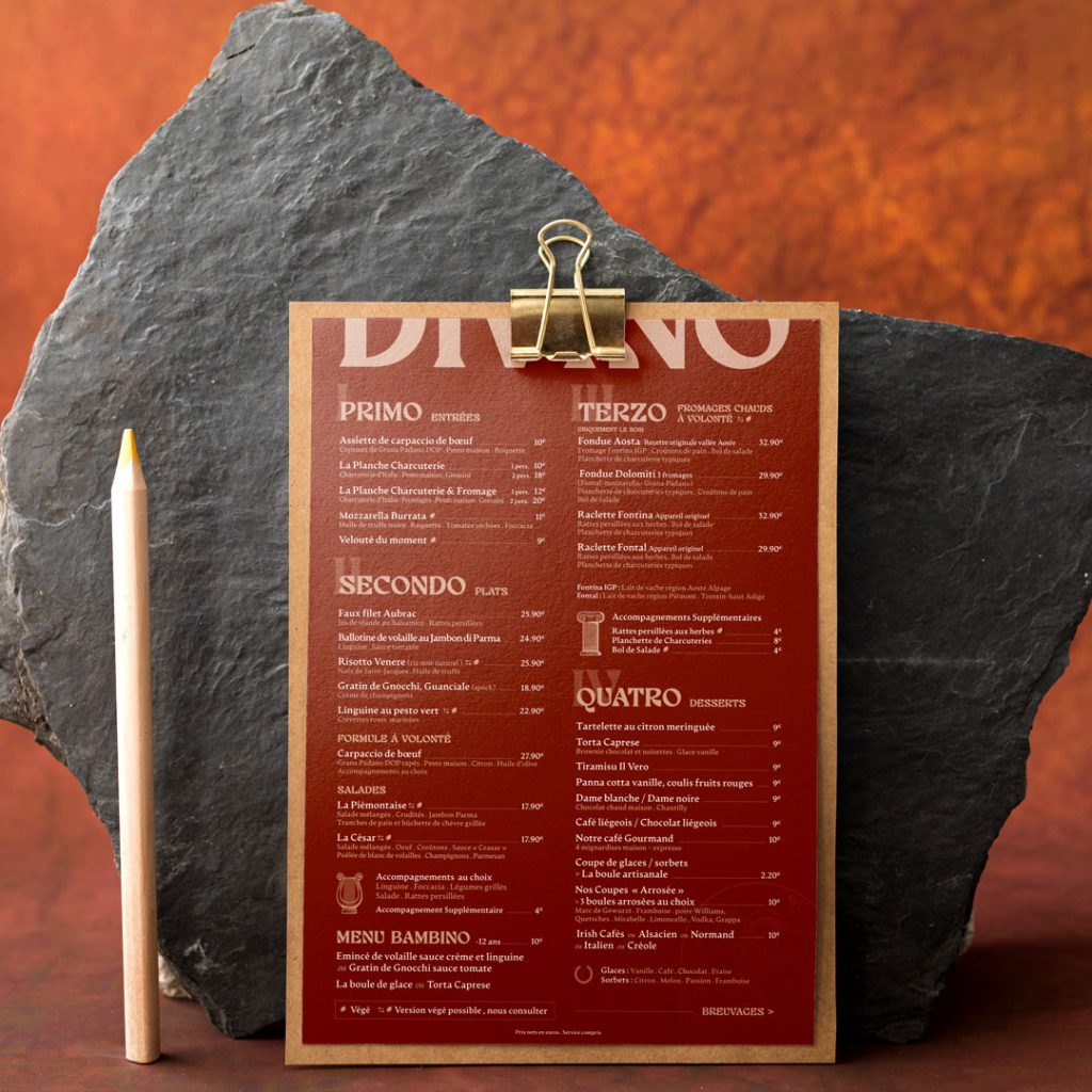 menu-divino-1 creation graphique de menu pour restaurant